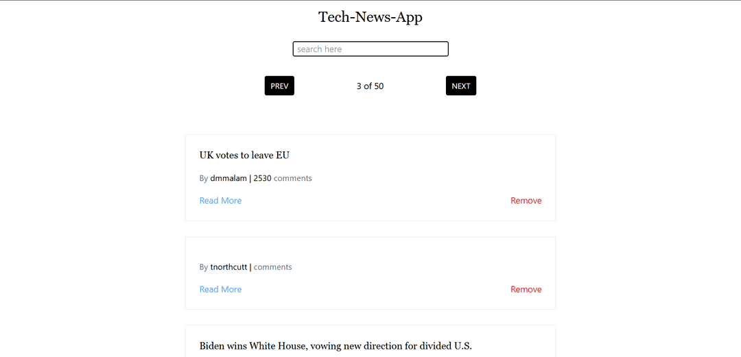 Tech-News-App
